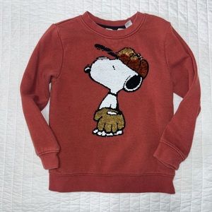 Girls Snoopy Crewneck